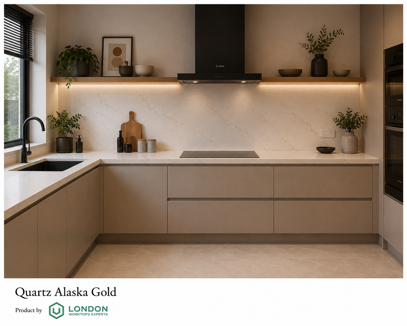 Quartz alaska gold